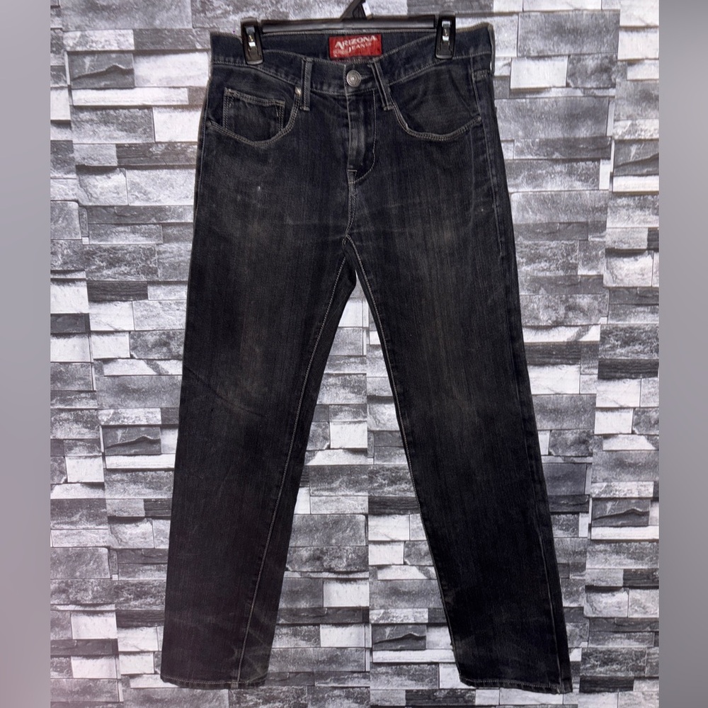 Men’s Arizona Jean Company Black Straight Leg Jeans 31/32